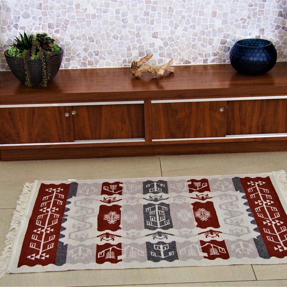 2 Reversible Turkish Accent Rugs - 48" x 32" - Picture 2 of 5